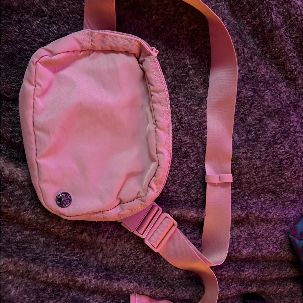 Light Pink Crossbody Belt Bag